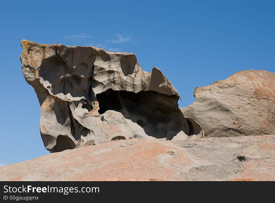 Remarkable rocks/kangaroo isla