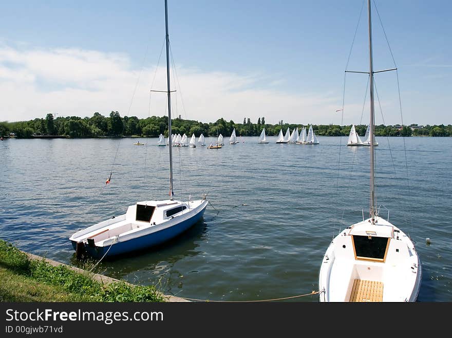 Boats at shore