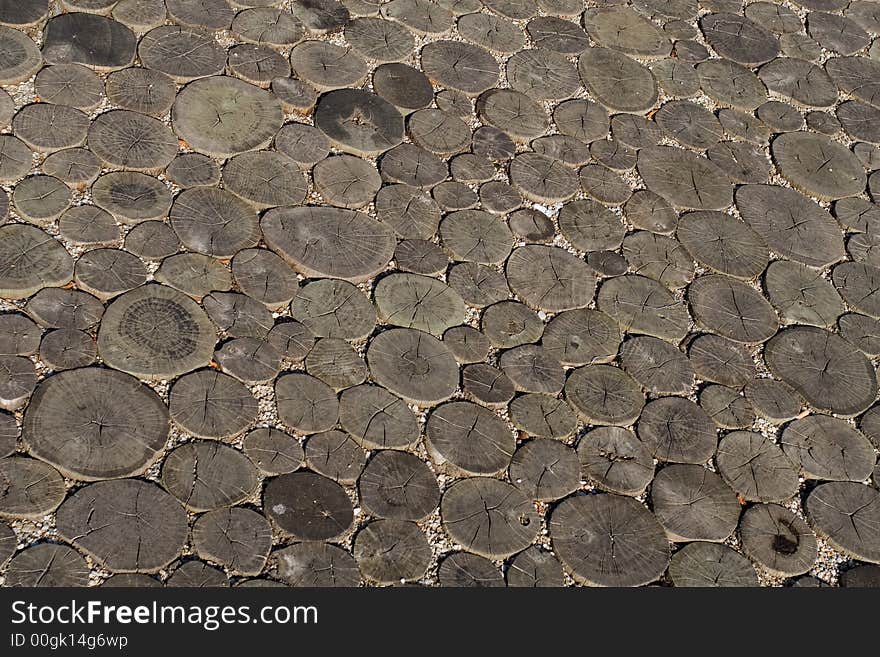 Wood logs seamless background texture. Wood logs seamless background texture