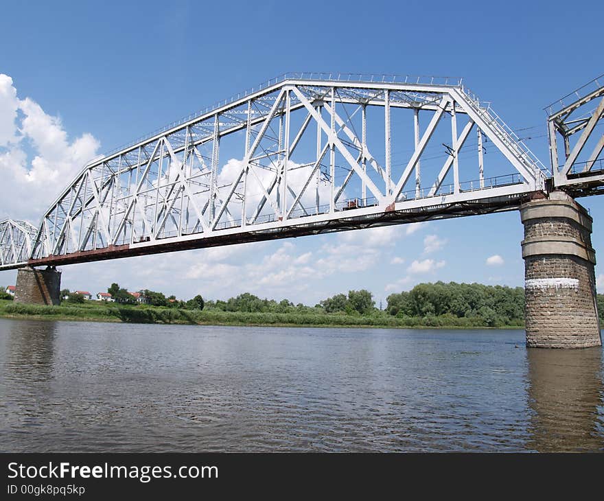 The bridge across the river