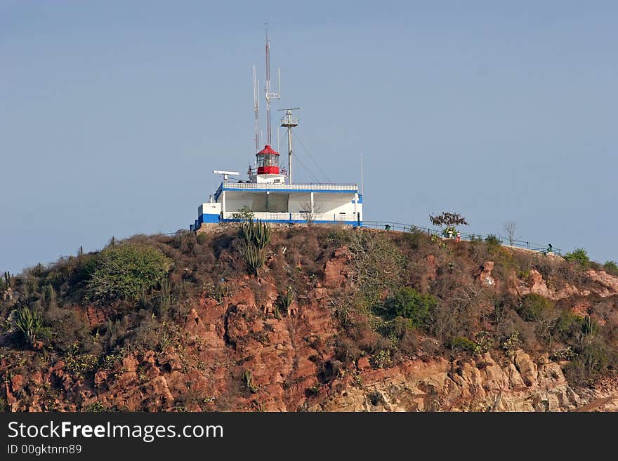 Red White and Blue Lighthouse