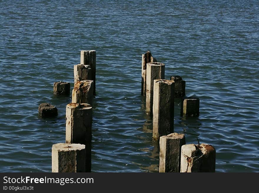 Ruins of pier