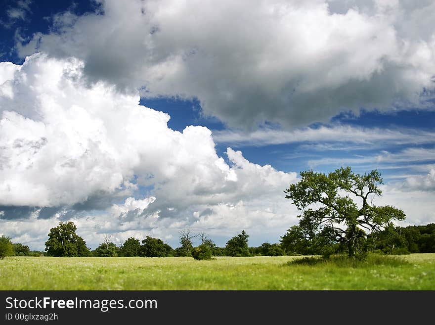 A lanndscape I have photographed on a hungarian field. A lanndscape I have photographed on a hungarian field