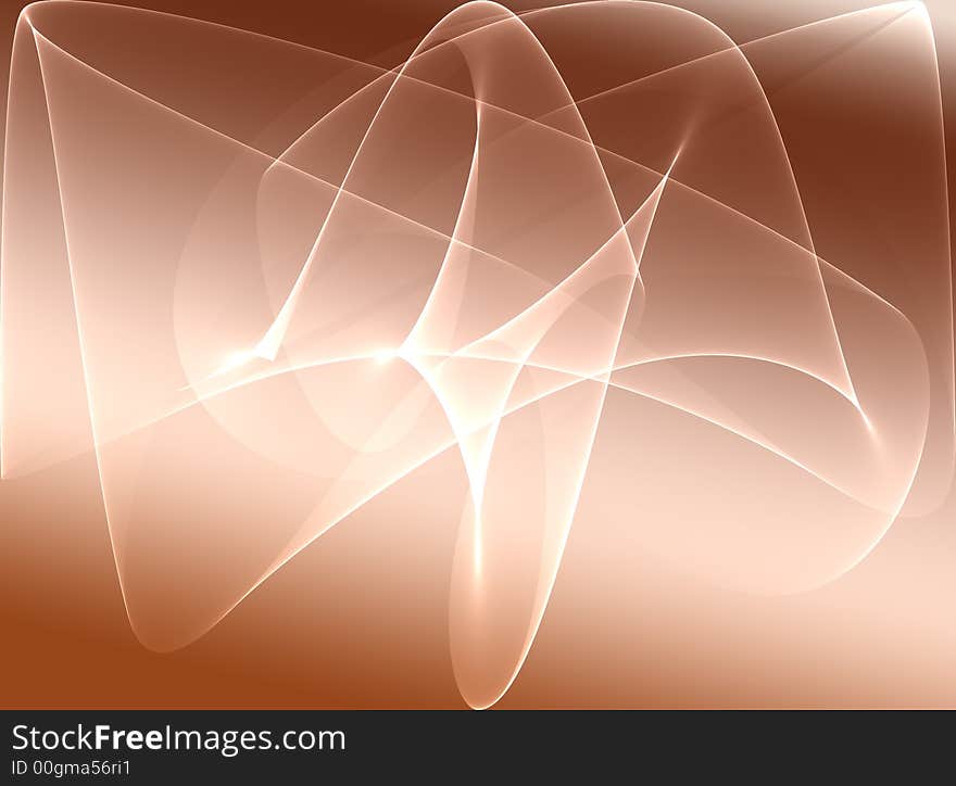 An abstract background with tones, veils and brown color