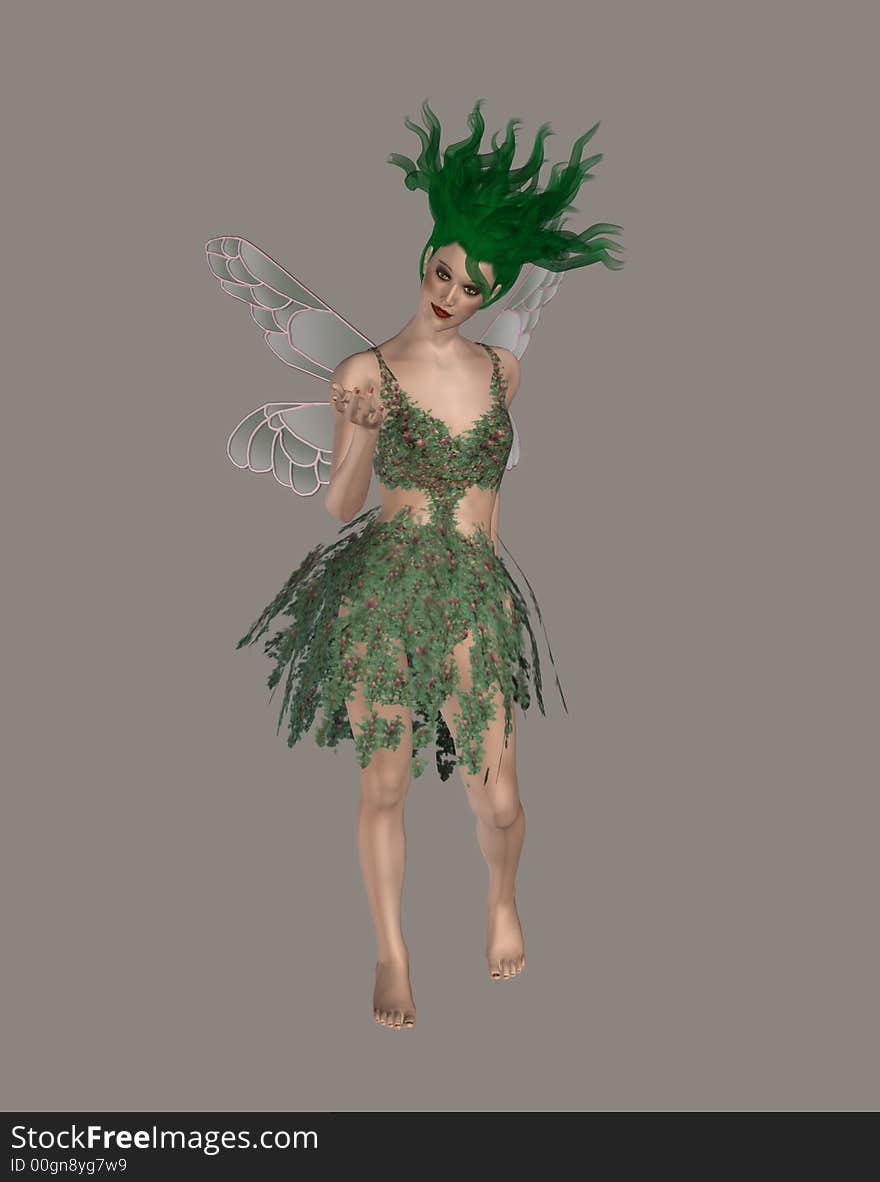 Digital fairy for your artistic creations and/or projects