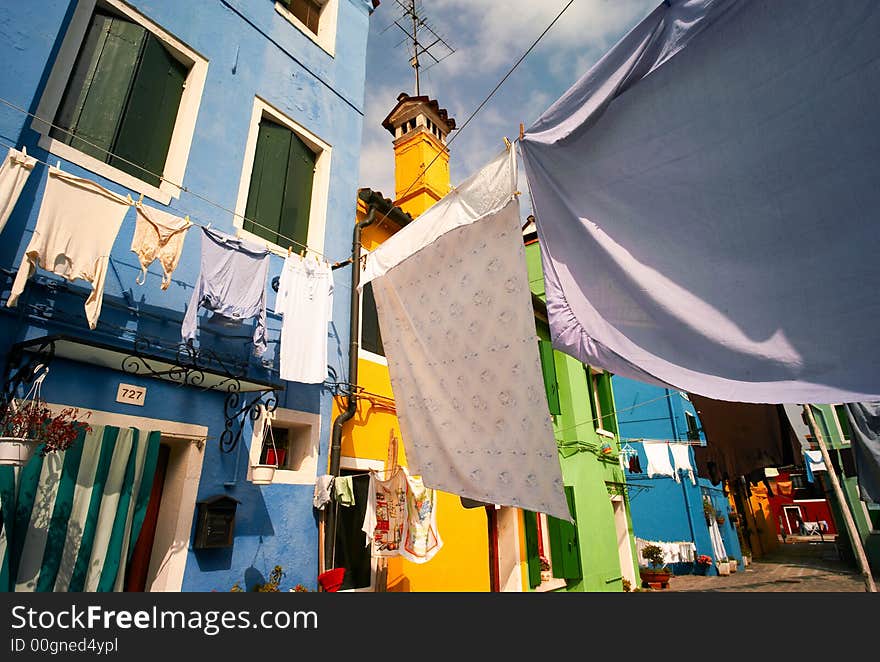 Street of burano