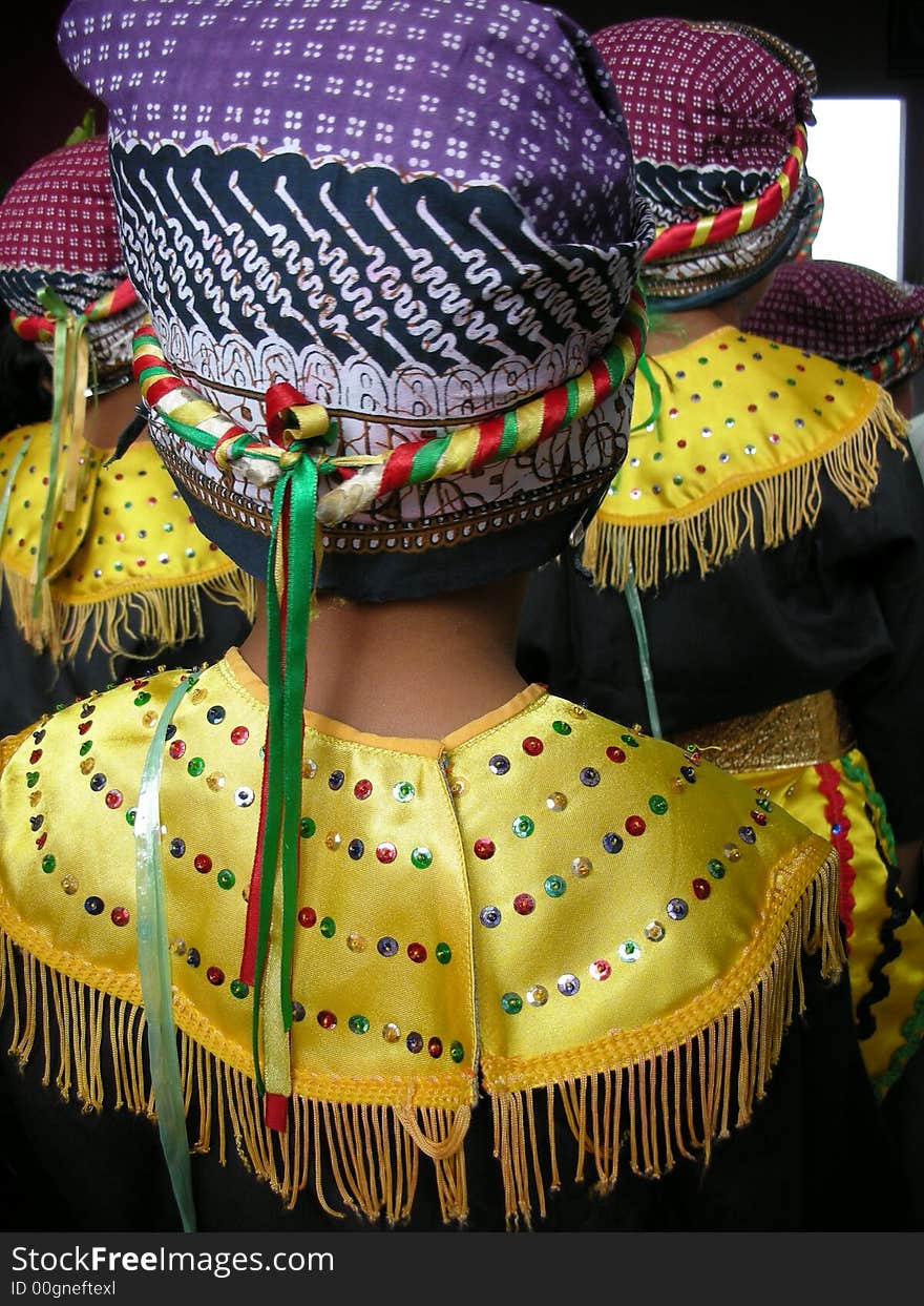 The dancer traditional horse dance from Java culture of Yogyakarta