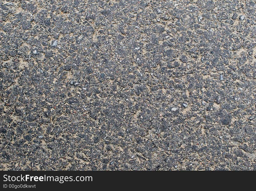 Sandy tarmac texture