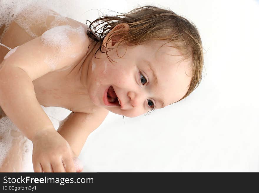 Baby in the bath