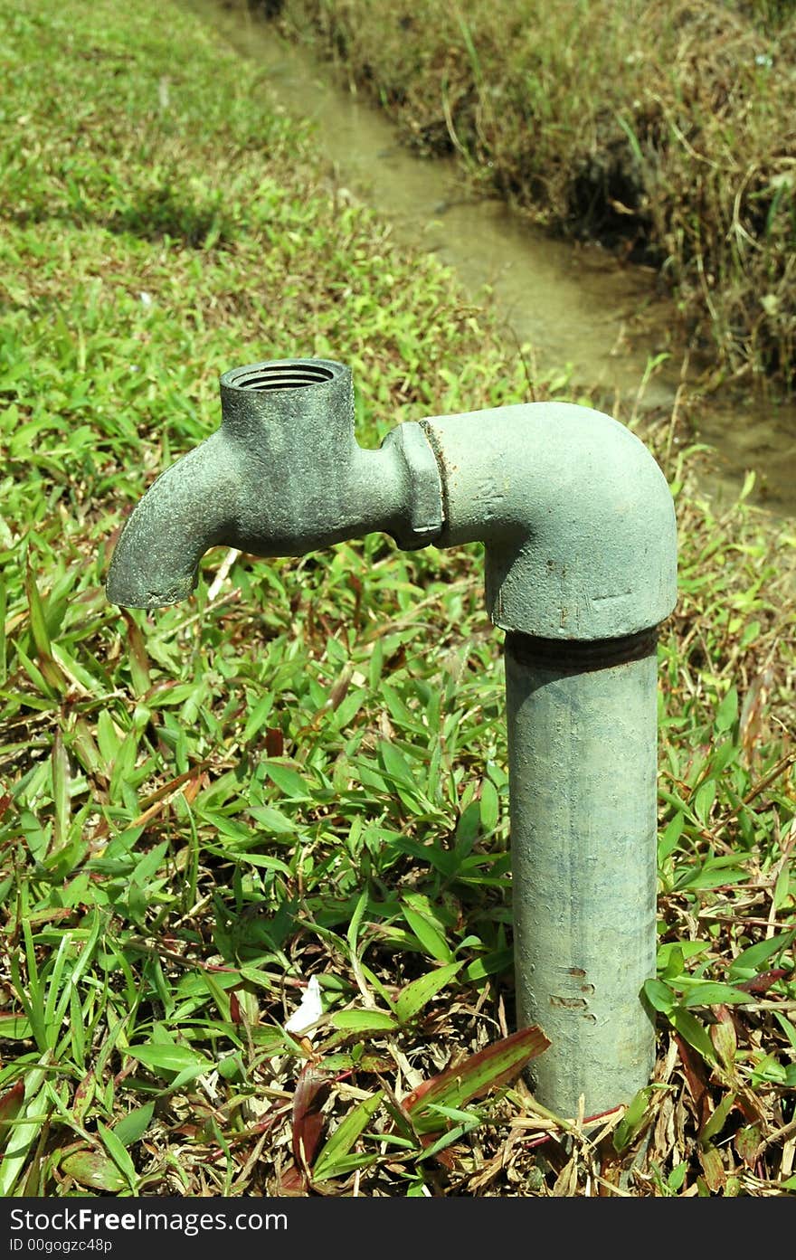 Broken Water Faucet