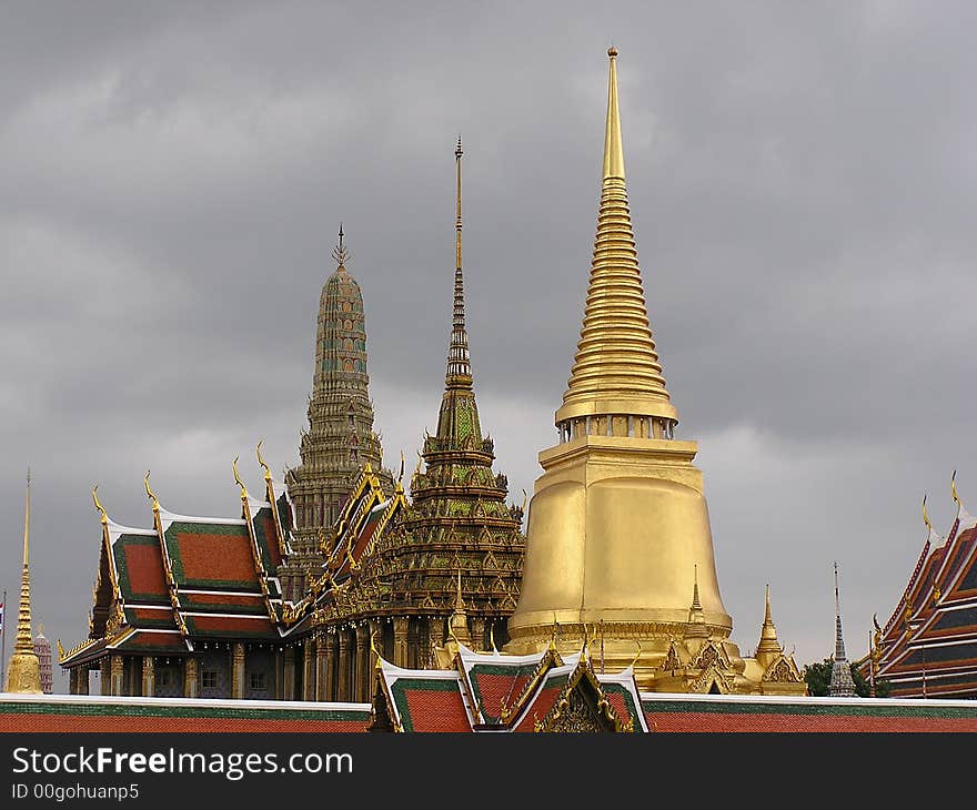 Big palace in bangonk thailand. Big palace in bangonk thailand