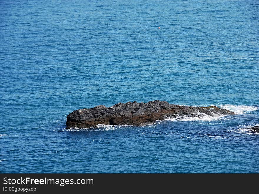 Rocks In The Sea