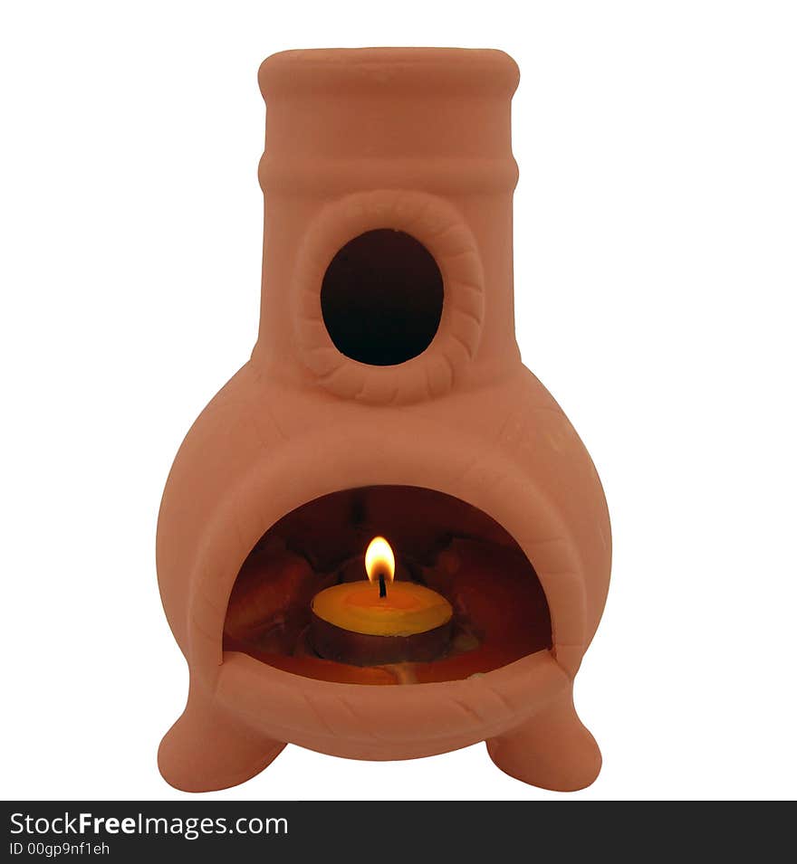 Ancient Candle holder safe wind proof and more light   Why didn't it catch on?