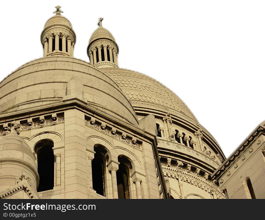 Sacre Coeur on Montmartre Paris