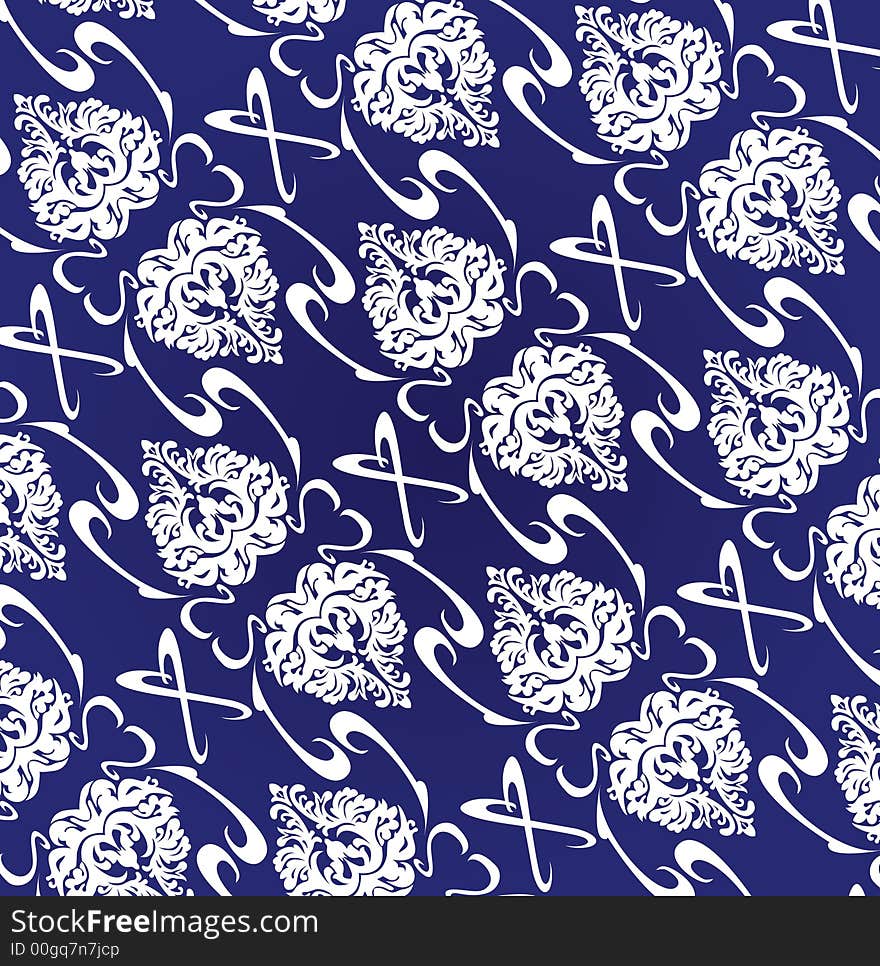 Floral-grunge pattern, vector illustration (can be scaled to any size). Floral-grunge pattern, vector illustration (can be scaled to any size)