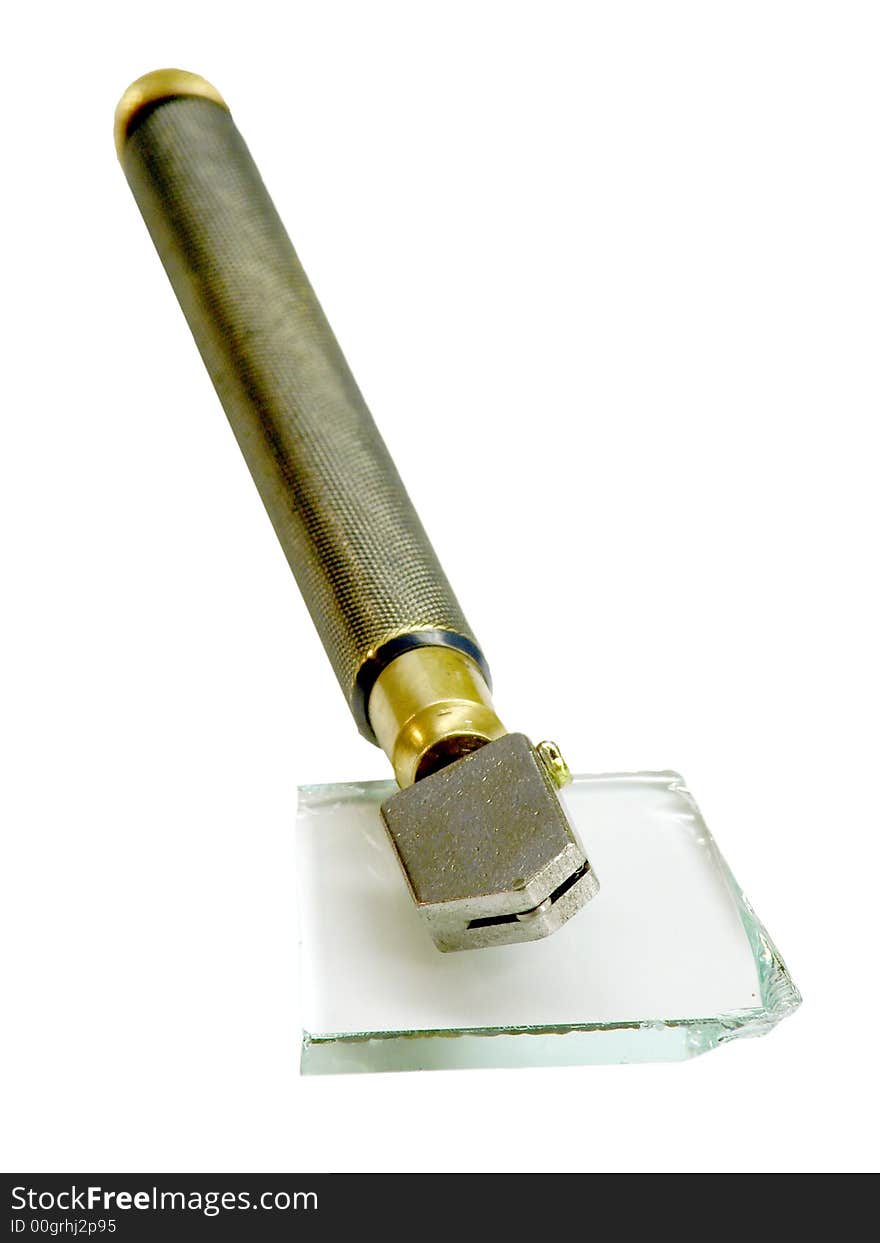 Hand tool with white background