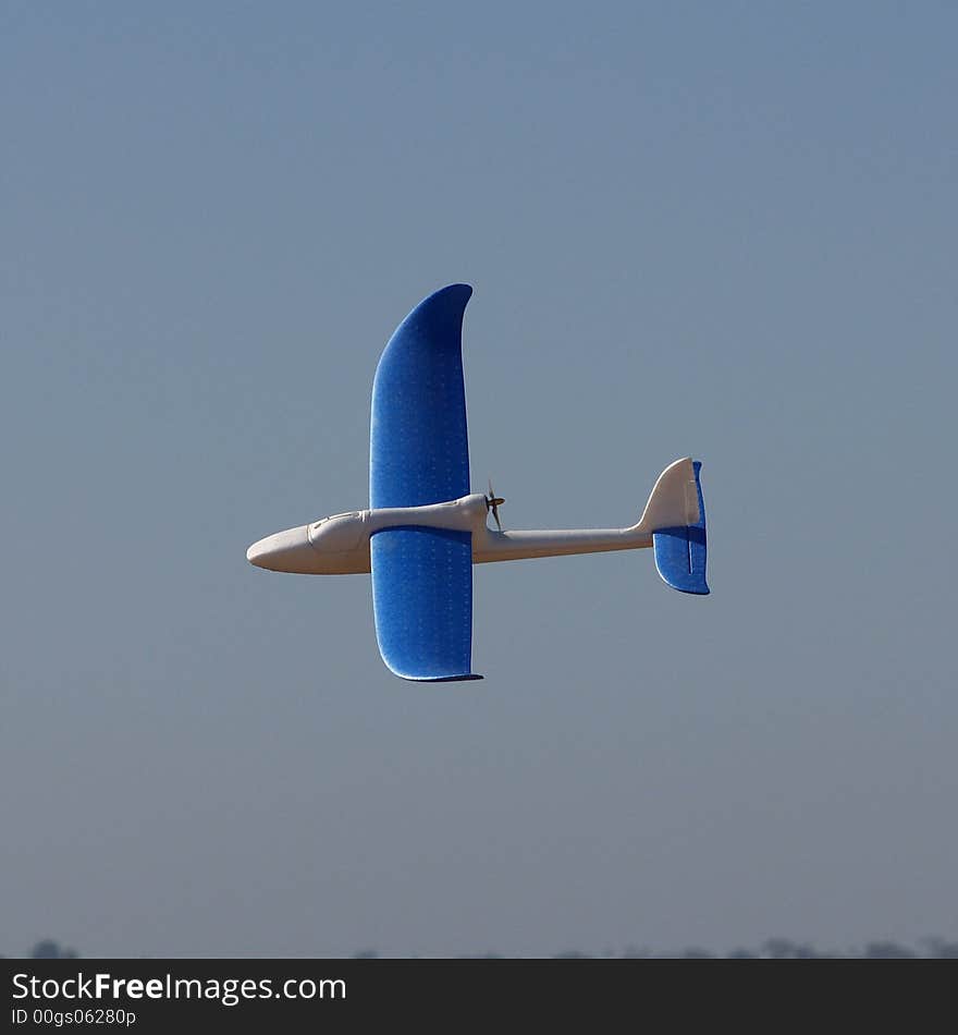 RC Plane On Landing Approach