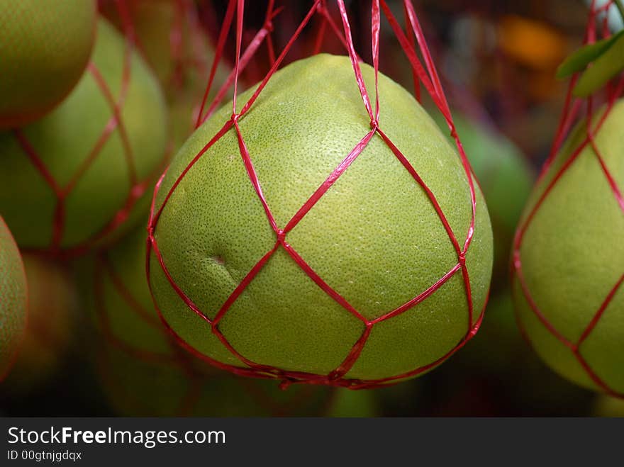 Green pomelo