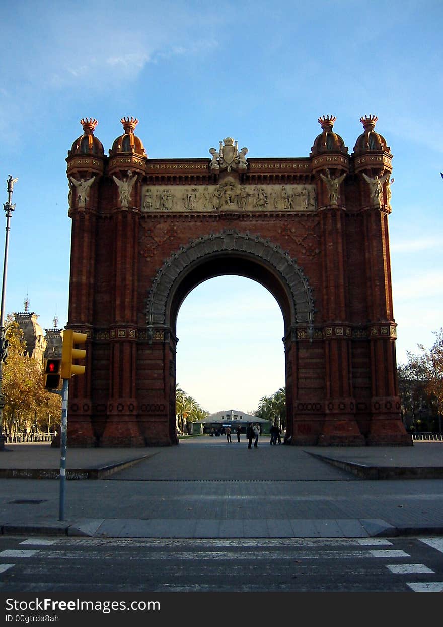 Arc de Triomf, Barcelona, Spain