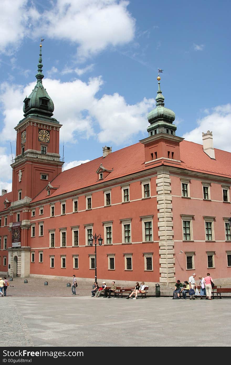 Royal Castle in Old Town, Warsaw, Poland.