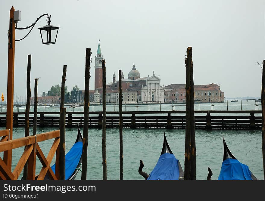 Summer morning in Venice, San Marko square