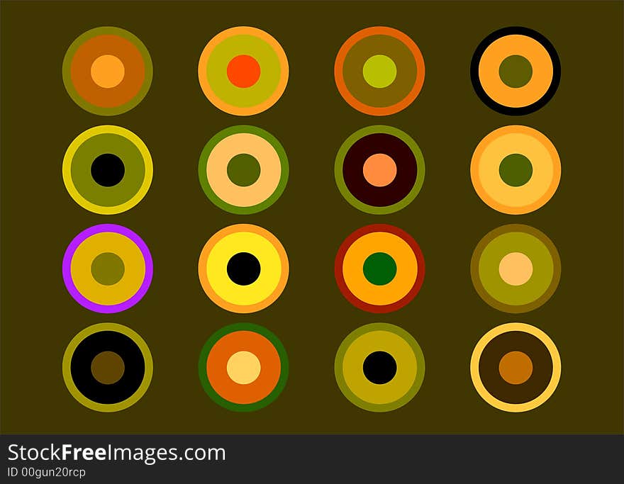 Abstract graphic background random color