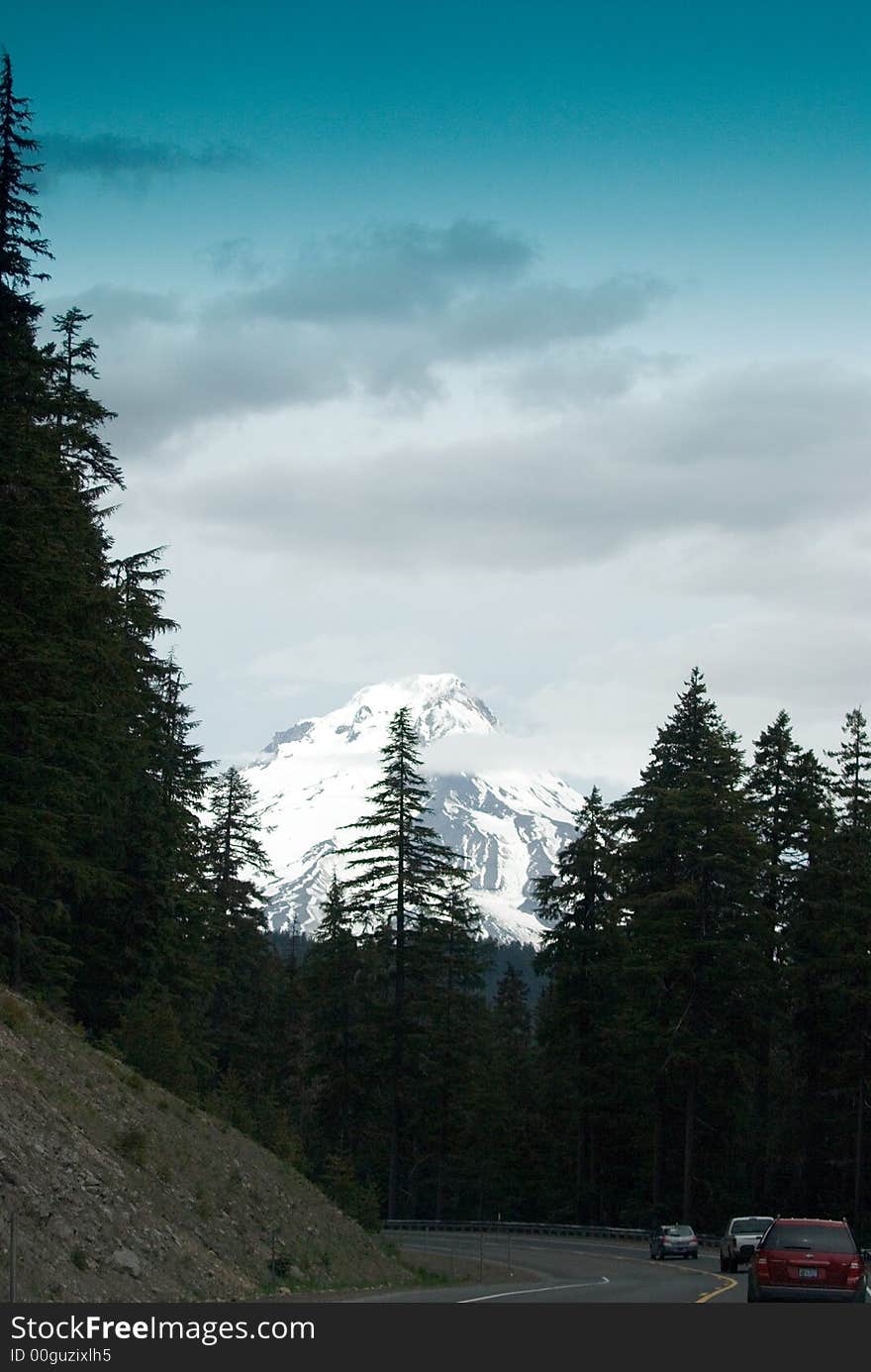 Scenic images of Mt. Hood in Oregon, USA