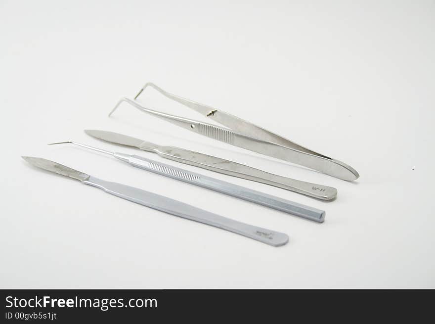 Set of medical tools