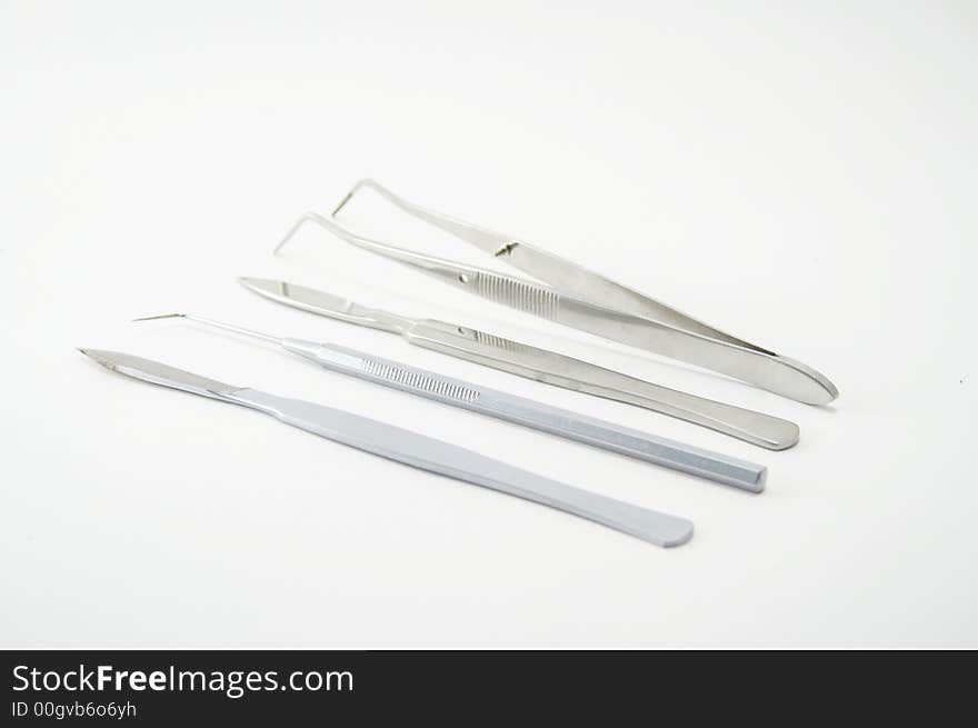 Set of medical tools