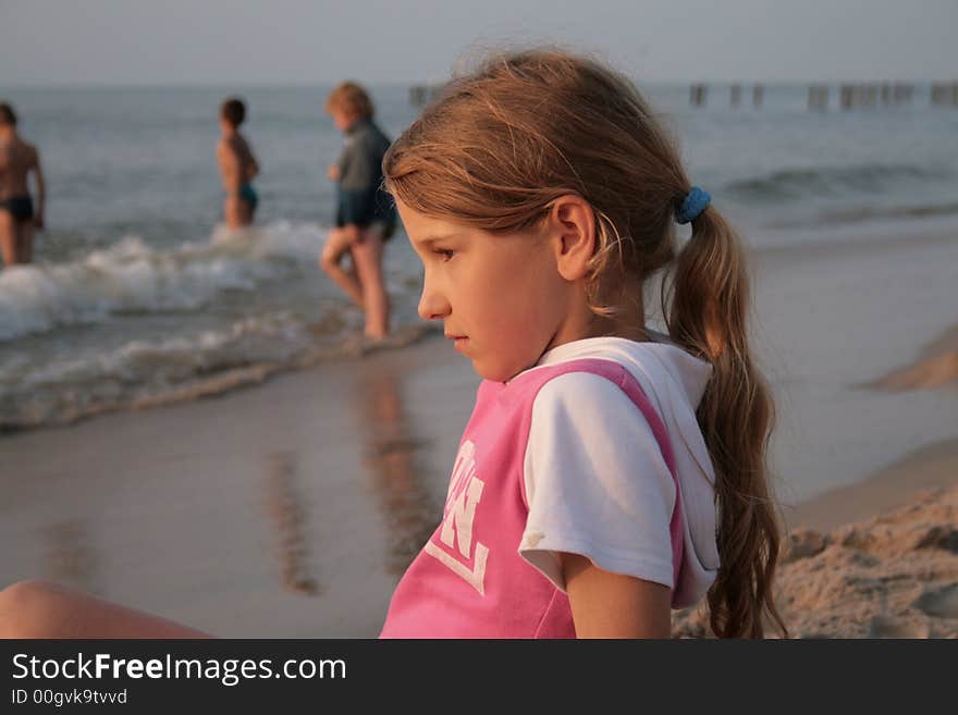 Photography of happy young nice girl. Photography of happy young nice girl