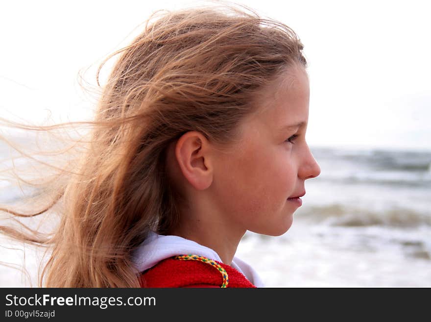 Photography of happy young nice girl. Photography of happy young nice girl