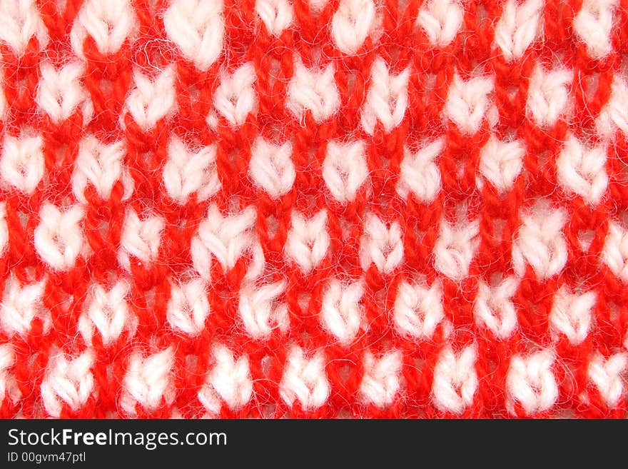 The pattern of a product from a wool in the form of a background. The pattern of a product from a wool in the form of a background