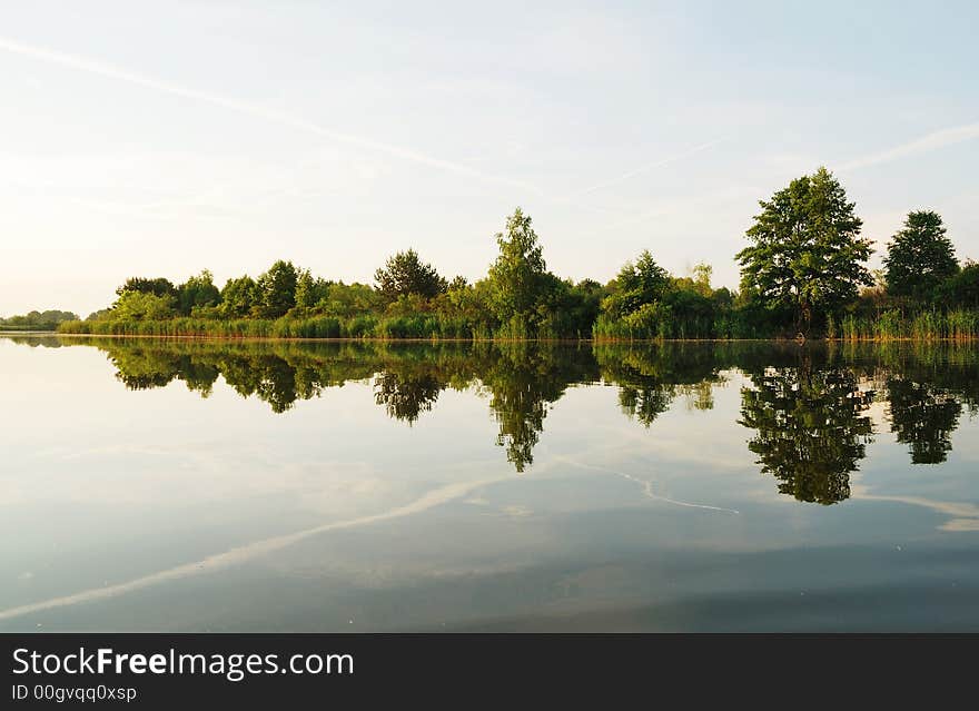 Beautiful River Landscape