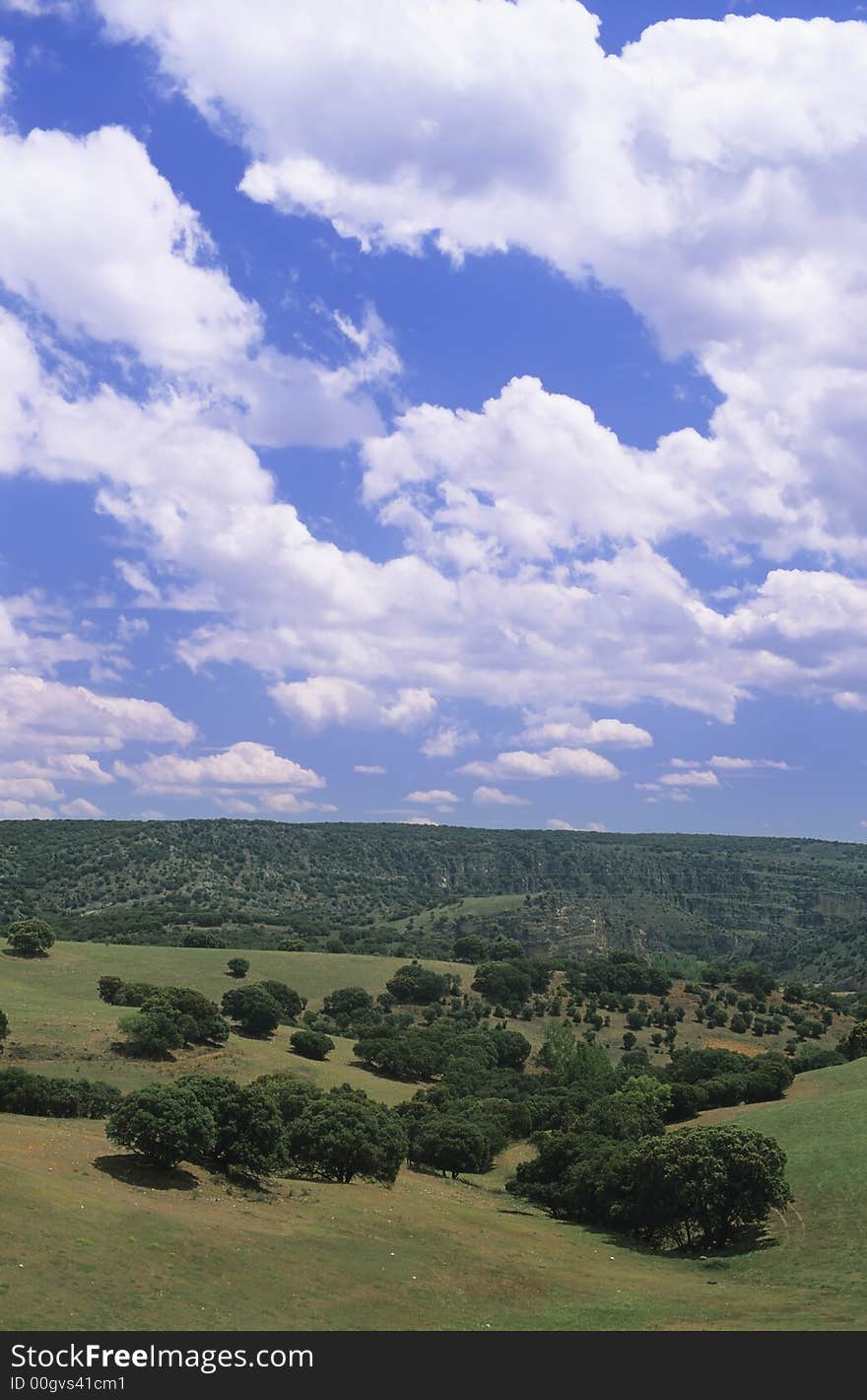 Landscape near Sigüenza, Guadalajara, Spain