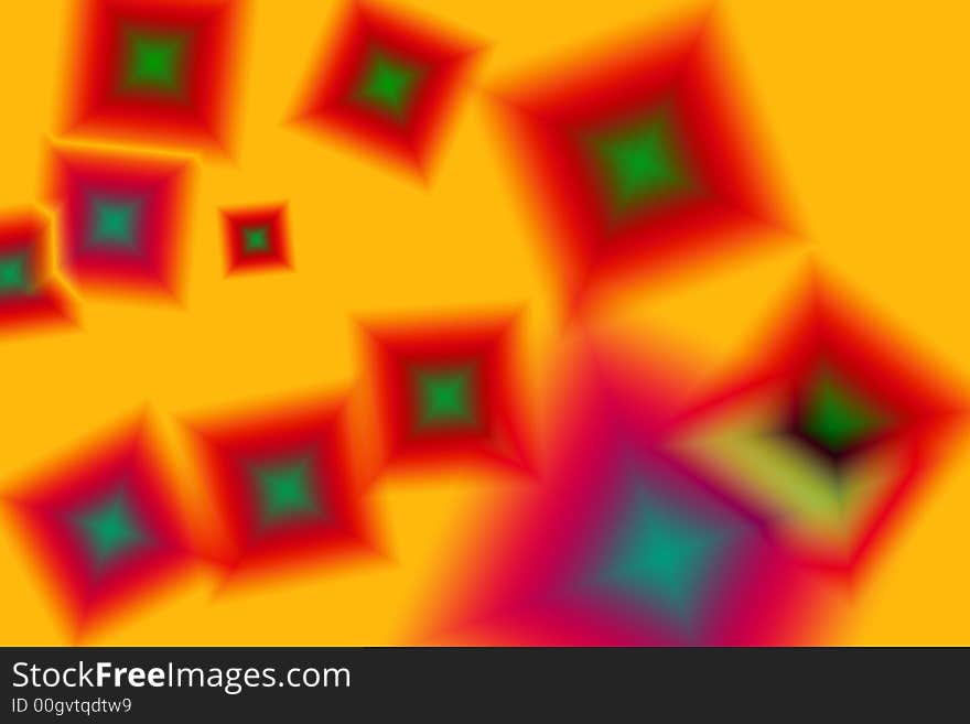 Abstract cubes