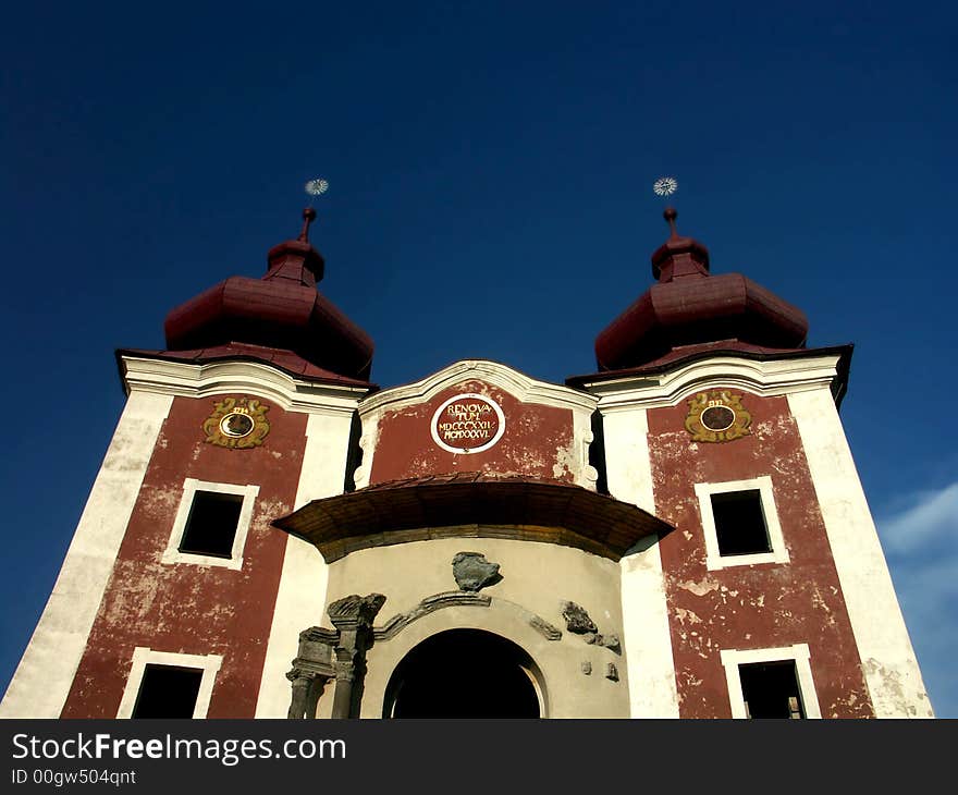 Baroque church in Calvary