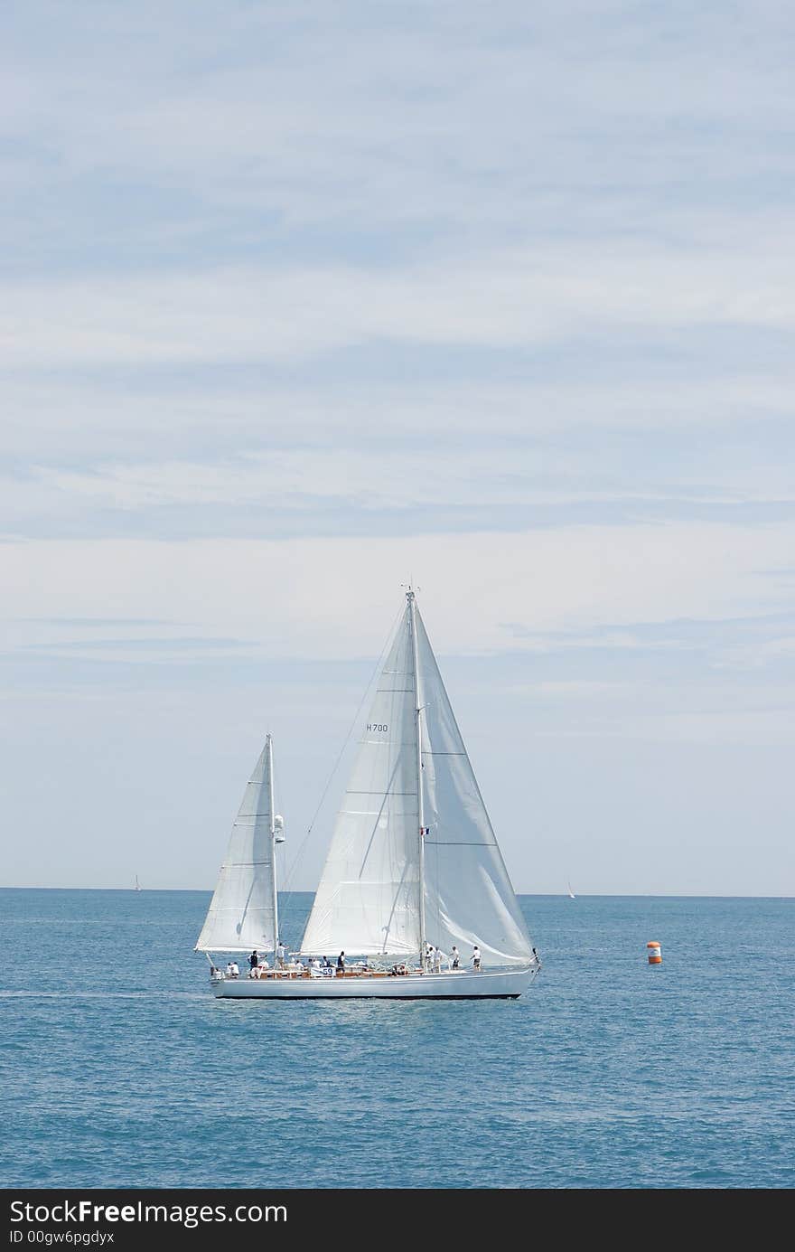 The Antibes ships races 2007, nice boat