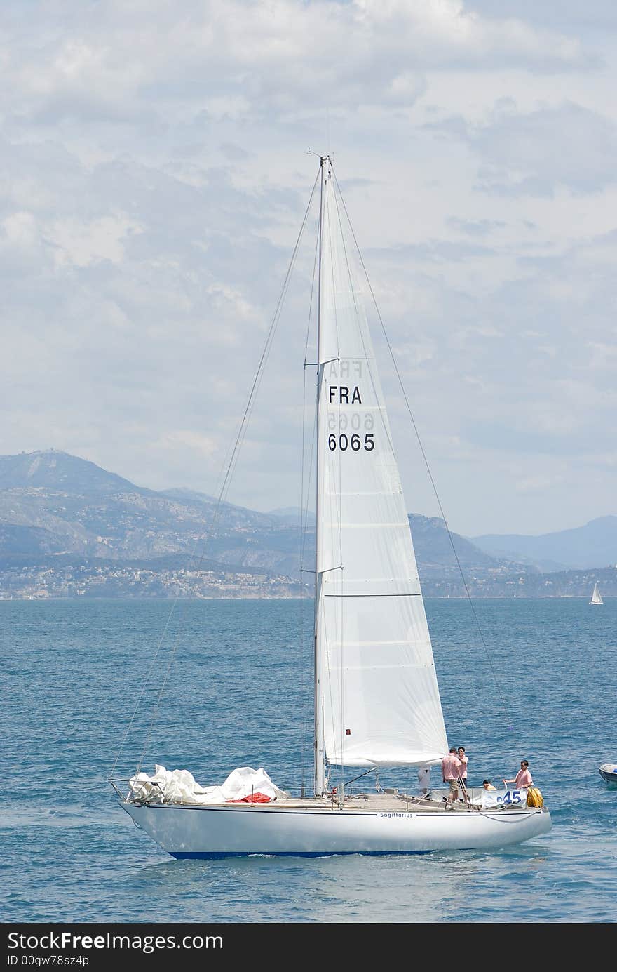 The Antibes ships races