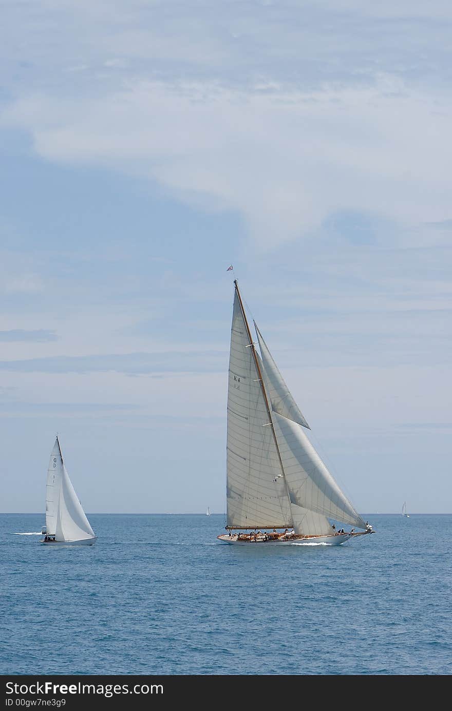 The Antibes ships races