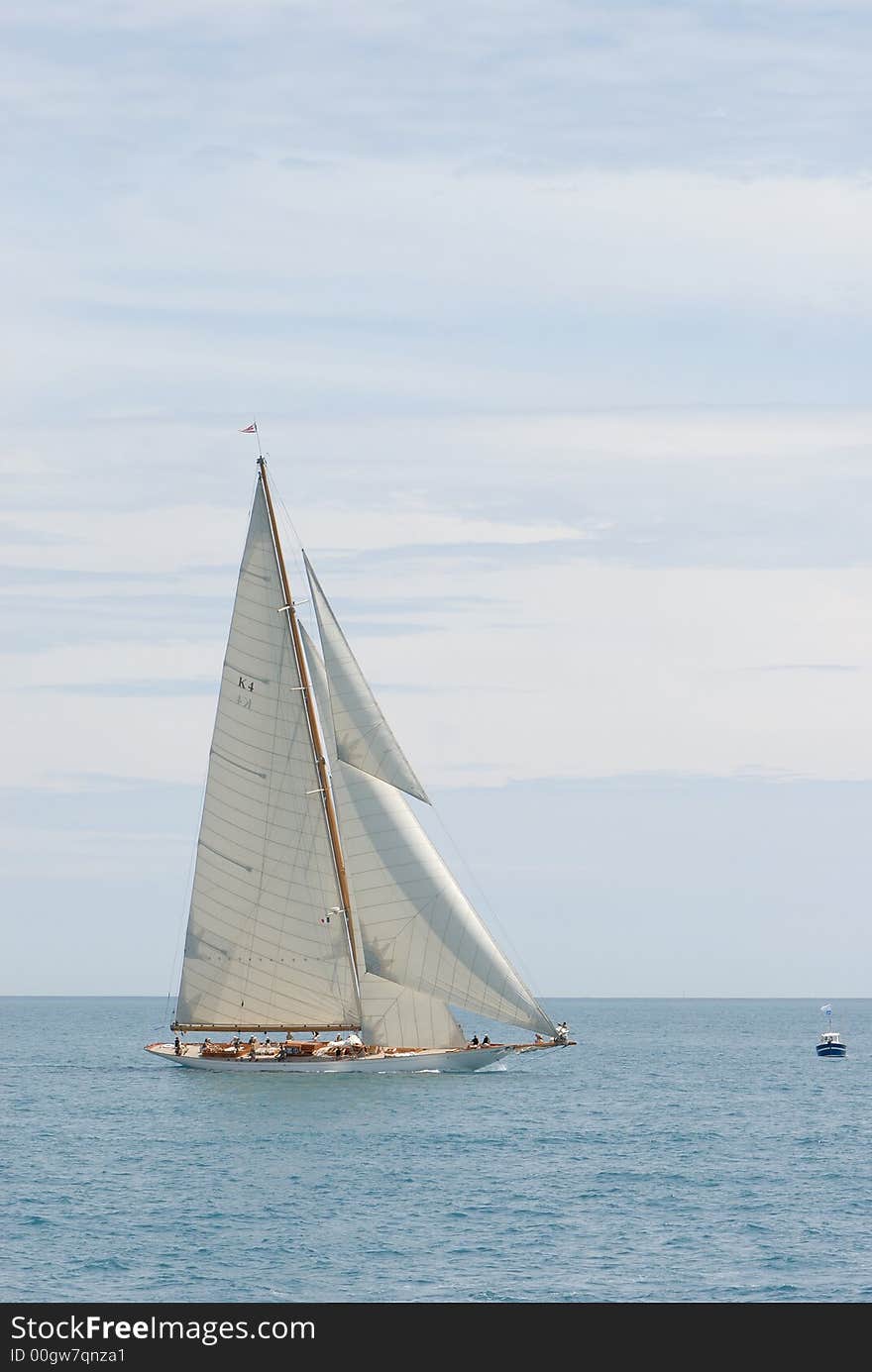 The Antibes ships races 2007, nice boat