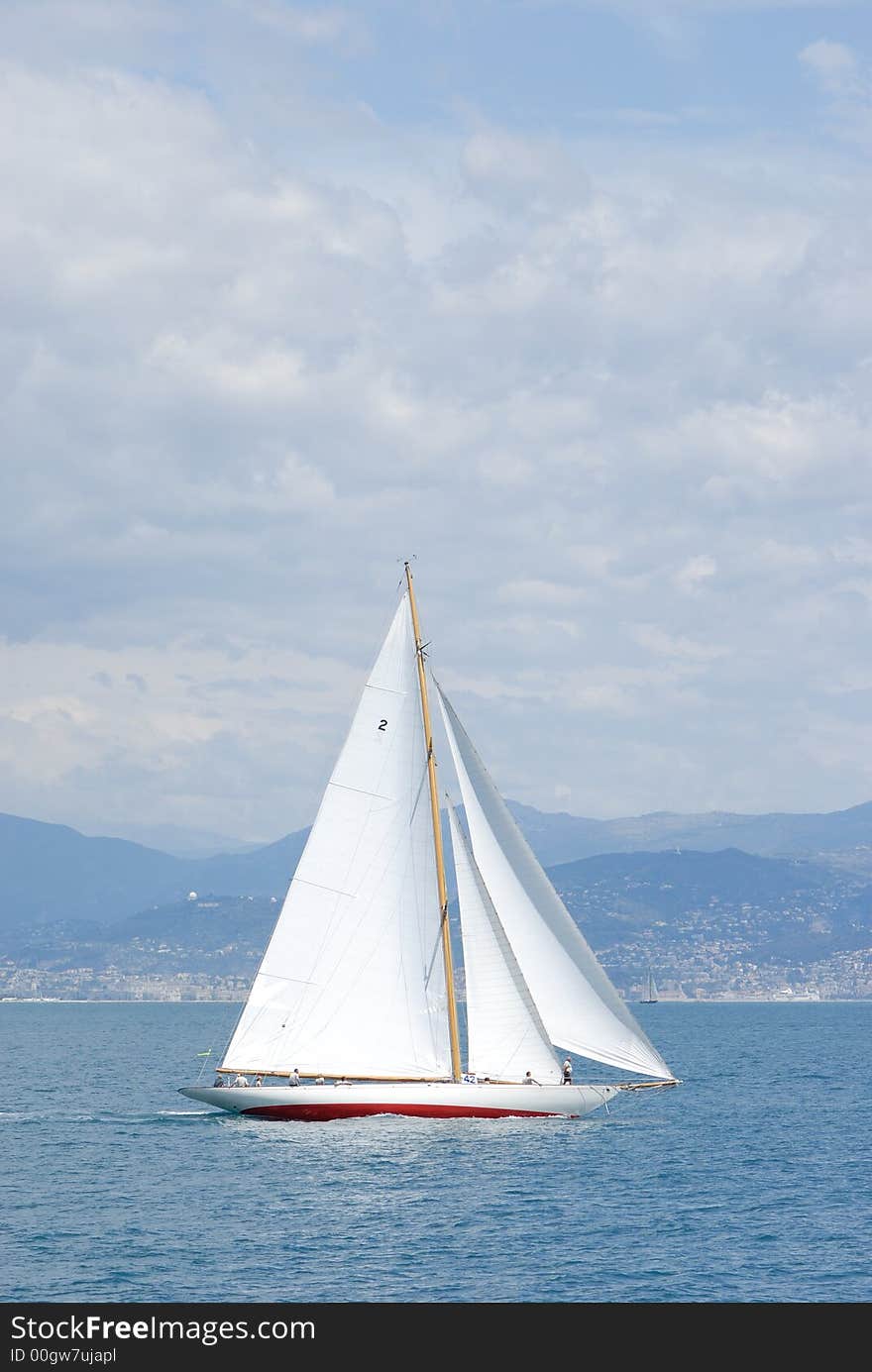 The Antibes ships races 2007, nice boat