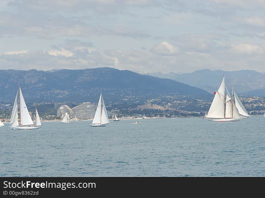 The Antibes ships races 2007, nice boat