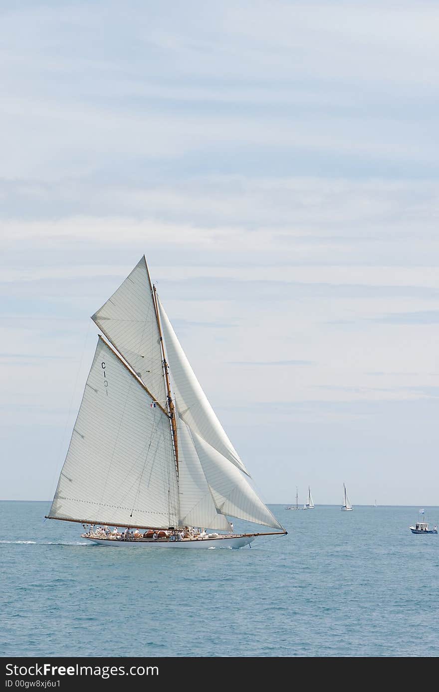 The Antibes ships races 2007, nice boat