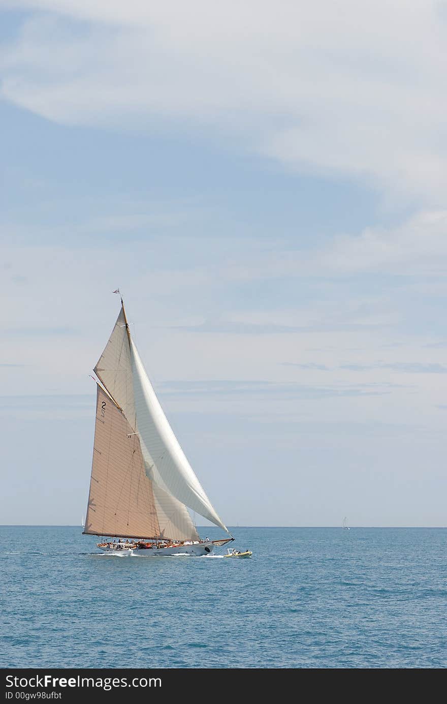 The Antibes ships races 2007, nice boat