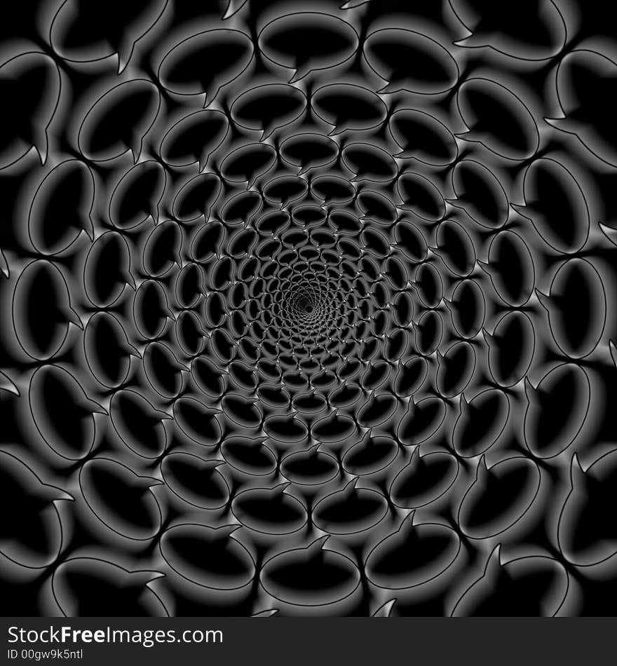 Abstract communication background in black and white