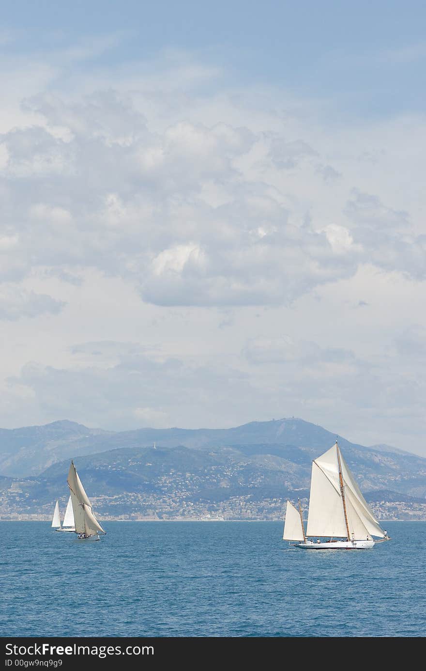 The Antibes ships races 2007, nice boat