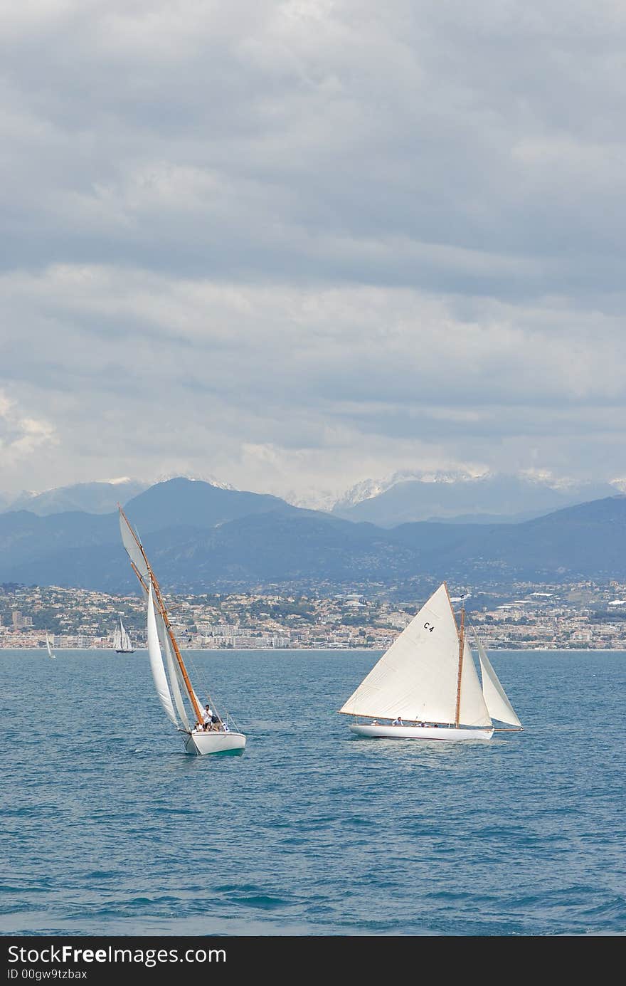 The Antibes ships races