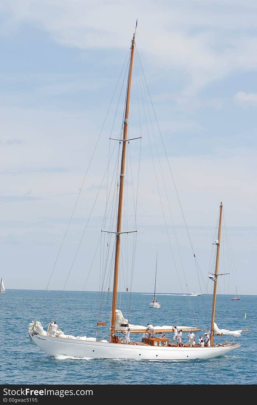 The Antibes ships races 2007, nice boat