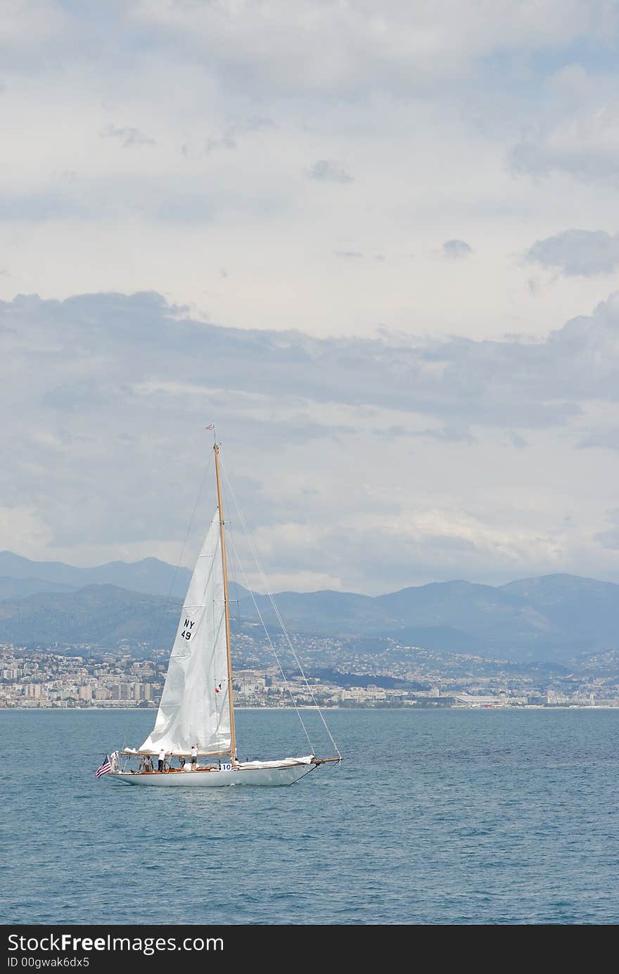 The Antibes ships races 2007, nice boat