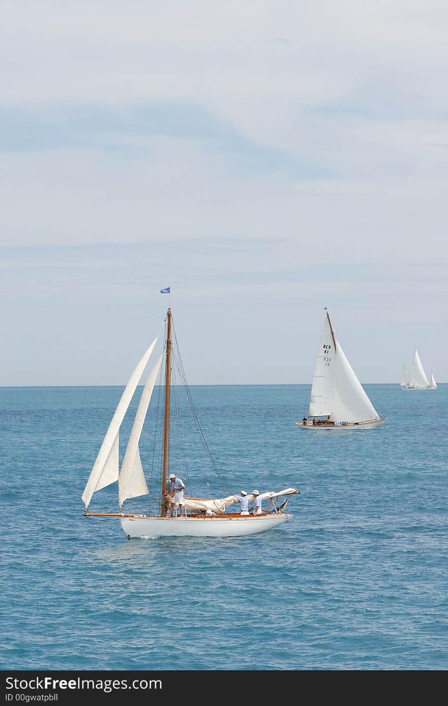 The Antibes ships races 2007, nice boat